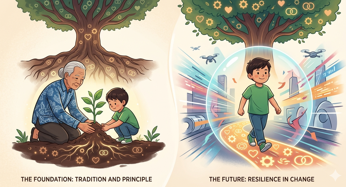 Menanam Nilai pada Generasi Muda: Cara Mewariskan Prinsip Hidup yang Kuat di Tengah Perubahan Zaman yang Cepat